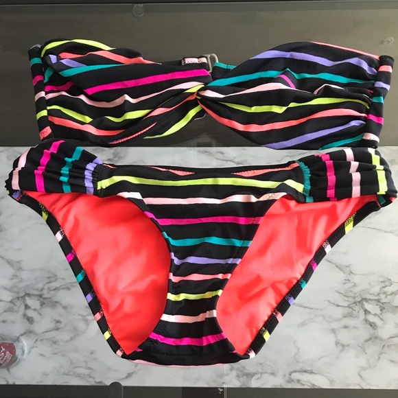 Victoria's Secret Other - Victoria secret -Swim suit- Stripes